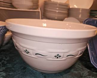 Longaberger Heritage Green Large Mixing Bowl!

