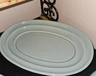 The White Barn Candle Co Green Platter!
