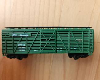 Vtg. Bachmann N Scale Rio Grande 37713 Green Stock Car