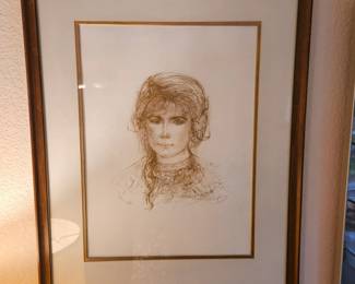 Christine Rosamond Framed Print Of Woman!