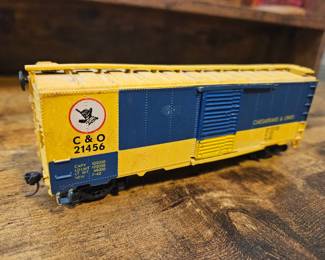 Vtg. AHM HO Scale 21456 C & O Box Car
