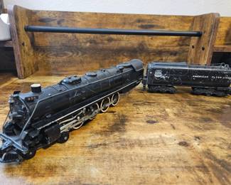 Vtg. S Gauge American Flyer Lines #336 Steam Locomotive & Tender!!