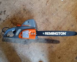 Remington 16” Corded Chainsaw #111174-01 No Chain!