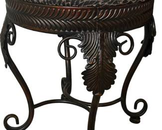 Cheetah Print Vanity Stool