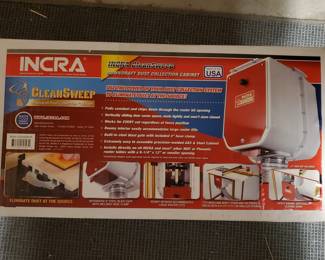 New Incra CleanSweep Dust Collection System
