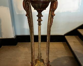 Italian Florentine Gilded Pedestal