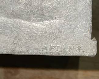 Set of Antique Art Deco Nuart Frankart Era Nude Lady Figures - Bottom Marked APT-N.Y.