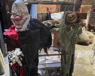 Tons of Halloween Decor
