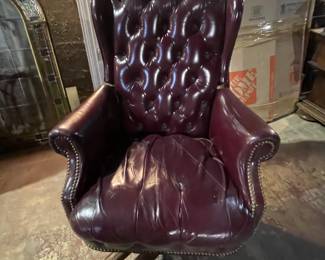 Vintage Leather Office Chair