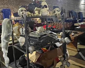 Tons of Halloween Decor