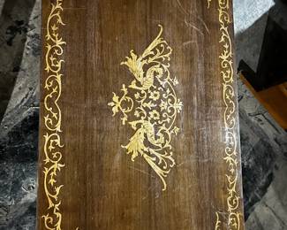 Beautiful Antique Inlaid Chest