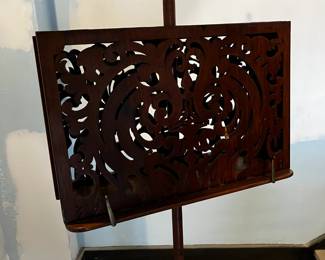 19th Century Victorian Mahogany Music Stand