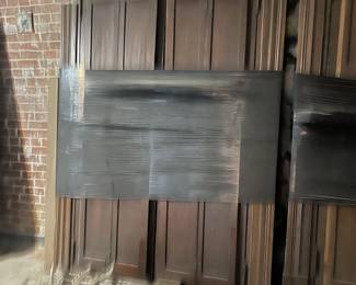Set of Large Wooden Doors