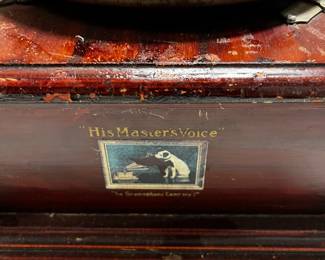 His Master's Voice Phonograph Gramophone