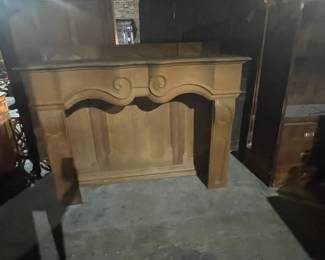 Antique Fireplace Mantle