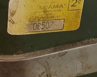 Old Subway Turnstiles - 2 Cent 