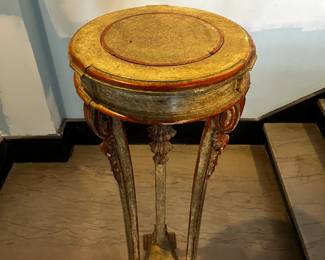 Italian Florentine Gilded Pedestal