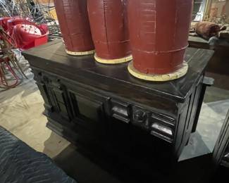Rare to Find - Matching Pair of Oak Carved Chests - 53 " Wide; 24" Deep; 35.5" High
