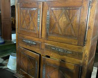 19th Century Louis XIII French Cabinet – Original Tags from Bloomingdale’s $6,999