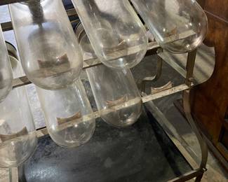 Apothecary / Candy Rack with “Vendosolo” Bottles