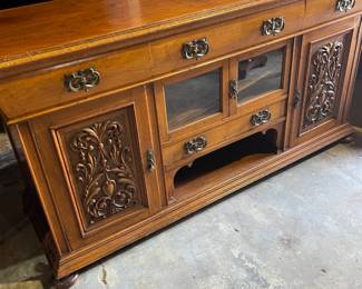 Beautiful Carved Sideboard