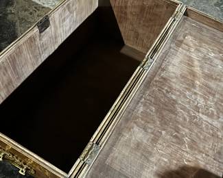 Beautiful Antique Inlaid Chest