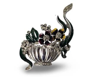 Vintage Reja Sterling Silver Brooch
