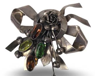 Vintage Hobe Sterling Brooch
