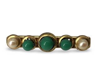 Mid Century Miriam Haskell Brooch
