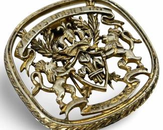 Nettie Rosenstein Sterling Brooch
