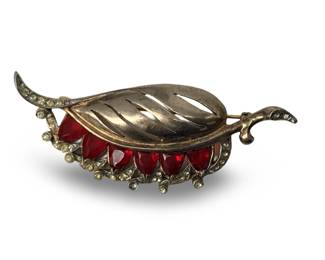 Vintage Sterling Silver Reja Brooch
