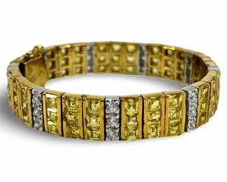 Sterling Silver Jolie Costume Bracelet
