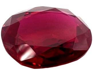 42.10 CT Pigeon Blood Red Oval Ruby
