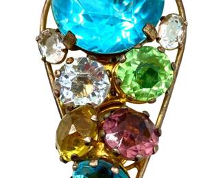 1940’s Vogue Sterling Brooch
