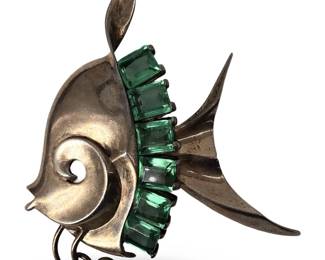 Rare Marcel Boucher Sterling Silver Fish
