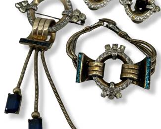 2pc. Sterling Elegant Mazer Jewelry Set
