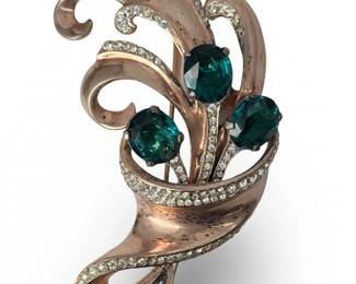 Vintage Nordic Sterling Silver Brooch
