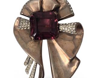 Vintage Nordic Sterling Silver Brooch
