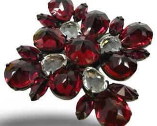 Large Vintage Schreiner-New York Brooch
