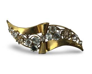 Vintage Vogue Sterling Brooch
