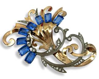 Mid-Century Sterling Brooch
