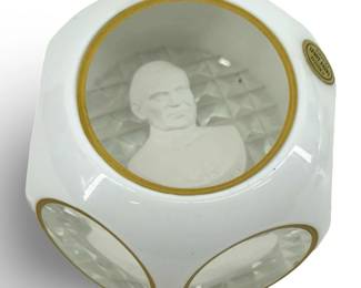 St. Louis Sulphide Pope Jean Paul II Paperweight
