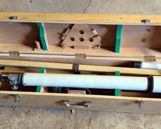 Empire Telescope, Model 619, In Wood Case