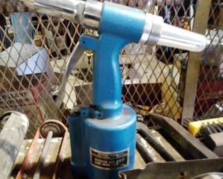 Pipe Wrenches, Pipe Cutter, Pneumatic Rivet Gun, 37 Drawer Organizer, Filters, Chalk Line, And More