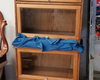 Barrister Style Bookcases, Qty 2, 28" x 24" x 12"