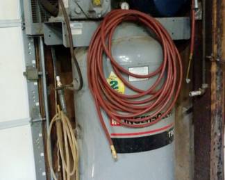 Ingersoll-Rand T30 Air Compressor, Model 242ON5, 70" x 36" x 24", Includes Hoses