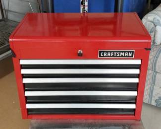 Craftsman 5-Drawer Lift-Top Toolbox, 20" x 26.25" x 16"