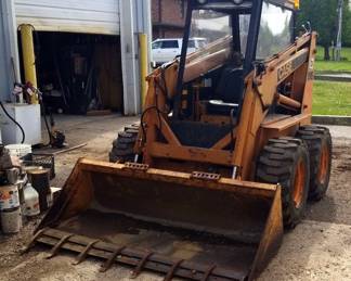 Case 1845 Rubber Tire Skid Steer Loader, Hours Showing On Meter 1534.9