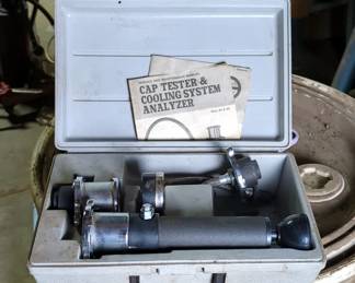 E Edelman Radiator Pressure Tester, No 94 & 95, Includes Manual And Hard Case