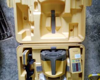 Topcon Self-Leveling Rotary Laser Level, Model RL-H3C, In Hard Case
